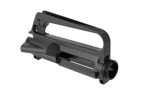 Featuring M4 feed ramps, this <strong>upper receiver</strong> is machined to Military Specifications & Standards and can be used with multiple calibers on the AR-15 platform. . Stripped upper receiver with carry handle